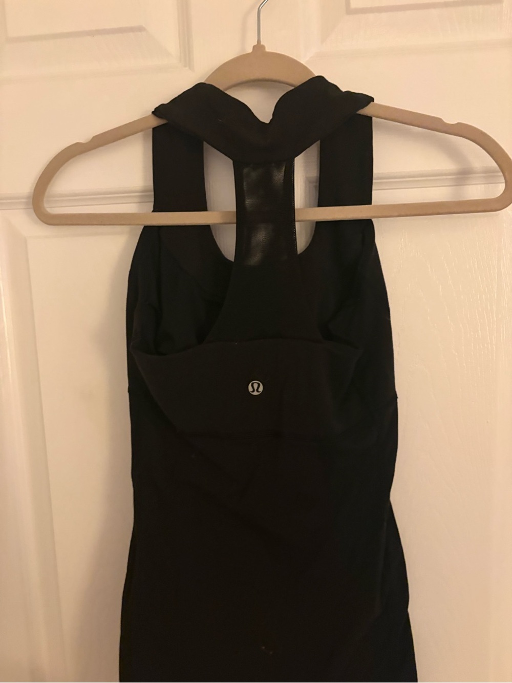 lululemon athletica Black Racerback Training Tank